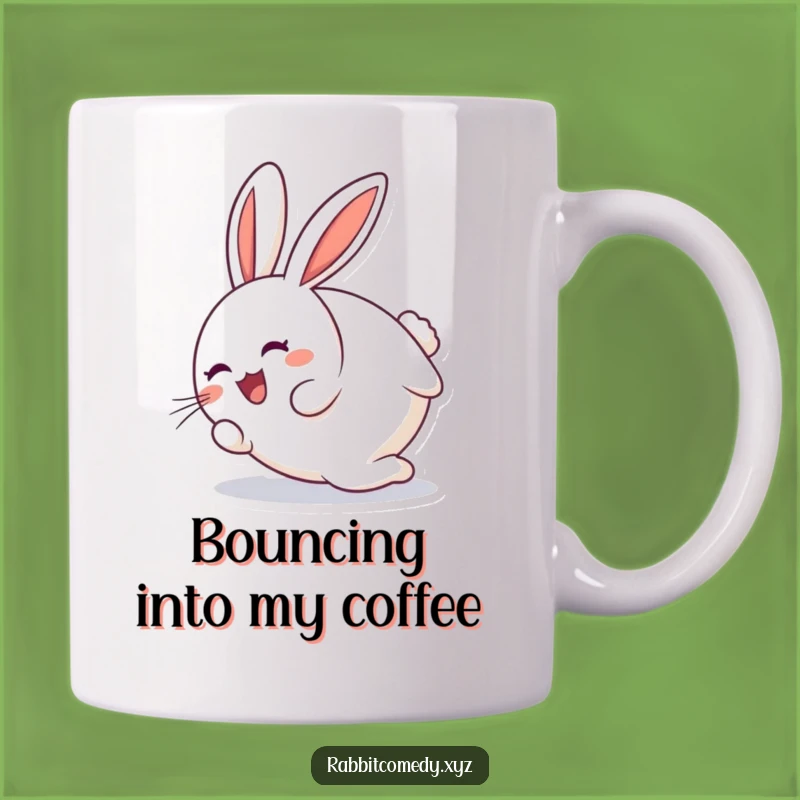 Funny Tumbling Rabbit Mug: A Joyful Gift for Bunny Lovers