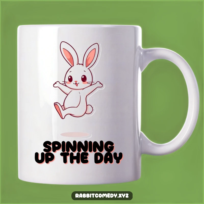 Funny Spinning Rabbit Mug: A Dizzyingly Funny Gift!