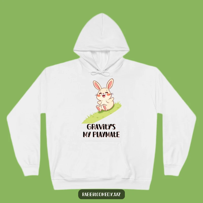 Cozy Funny Giggling Rabbit Hoodie - Warm Surprise Animal Wear - Perfect Gift