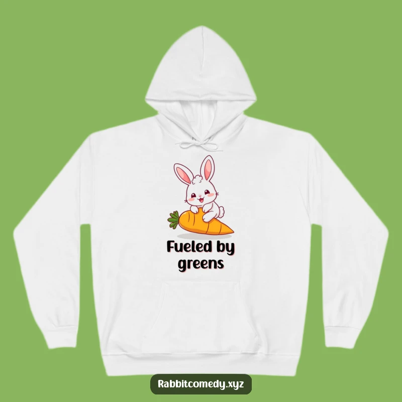 Funny Kawaii Rabbit Hoodie: Cozy Character Sweatshirt, Your Perfect Funny Gift for Cuddles!