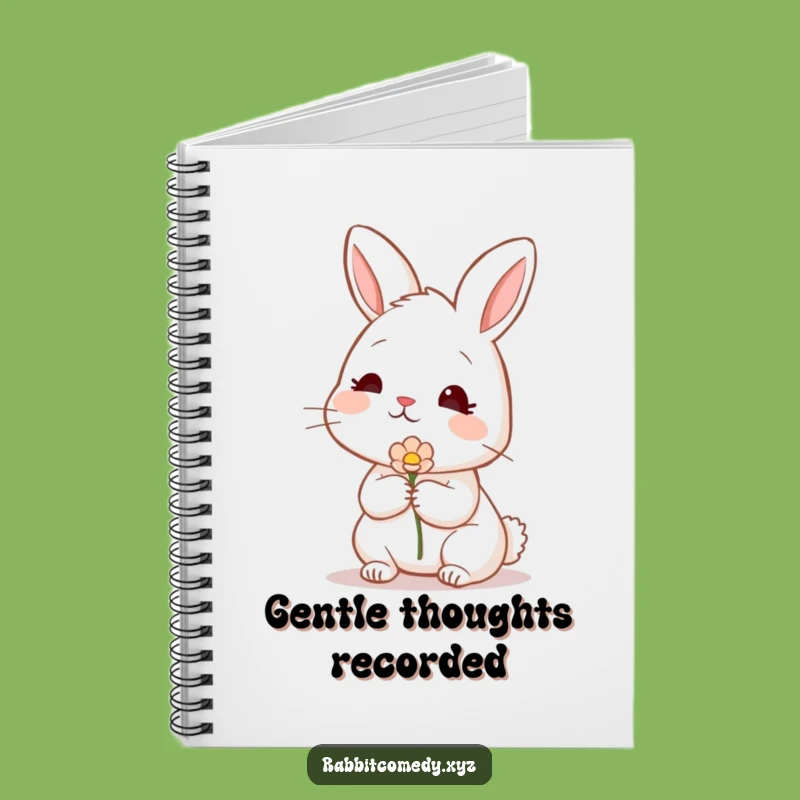 Funny Shy Rabbit Notebook: Jot Down Sweet Thoughts, A Funny Gift!