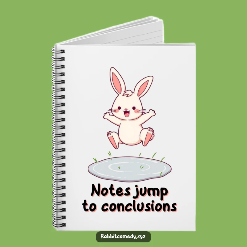 Funny Determined Rabbit Notebook, Hilarious Journal for Your Goals