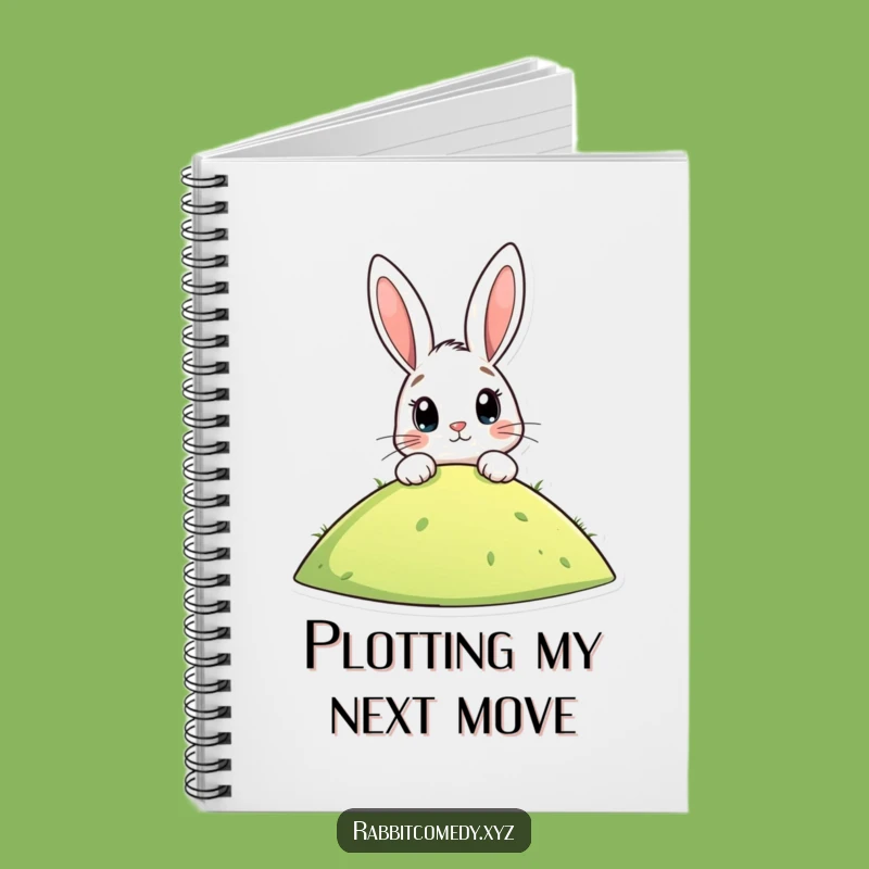 Funny Rabbit Anticipation Notebook: Jot Down Ideas with Joyful Hopes